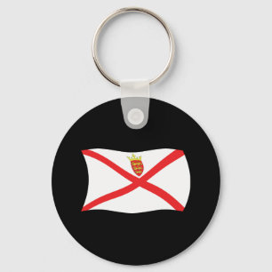 Llavero de la bandera de Jersey