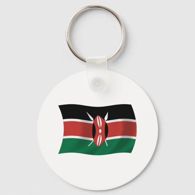 Llavero de la bandera de Kenia (Anverso)