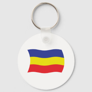 Llavero de la bandera de Khmer Kampuchea Krom