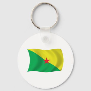 Llavero de la bandera de la Guayana Francesa