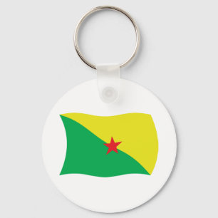 Llavero de la bandera de la Guayana Francesa