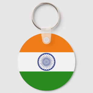 Llavero de la bandera de la India