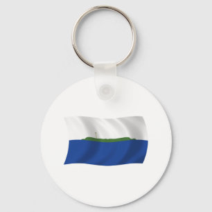 Llavero de la bandera de la isla de Navassa