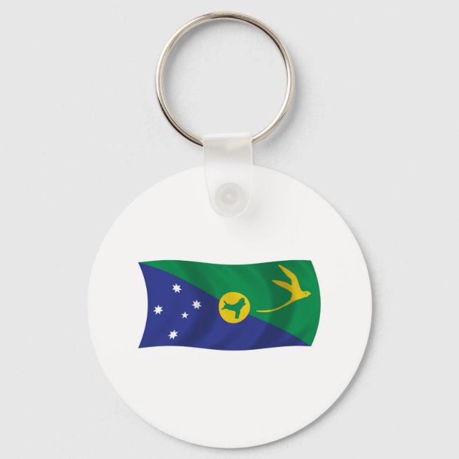 Llavero de la bandera de la Isla de Navidad (Anverso)