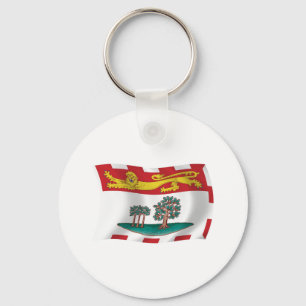 Llavero de la bandera de la Isla del Príncipe Edua