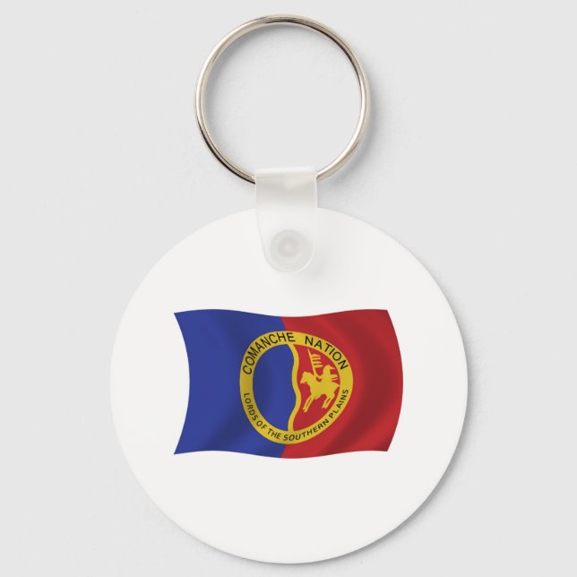 Llavero de la bandera de la Nación Comanche (Anverso)