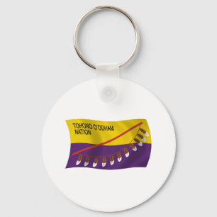 Llavero de la bandera de la Nación Tohono O'odham