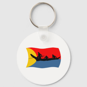 Llavero de la bandera de la tribu Clatsop