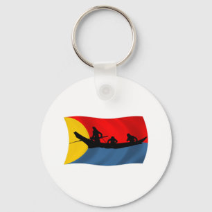 Llavero de la bandera de la tribu Clatsop