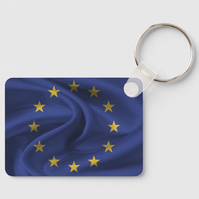 Llavero de la bandera de la Unión Europea (Anverso)