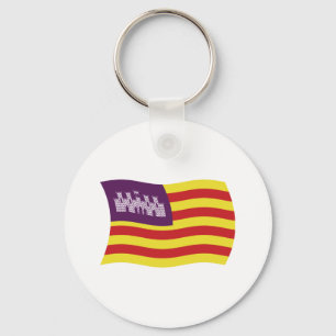 Llavero de la bandera de las Islas Baleares
