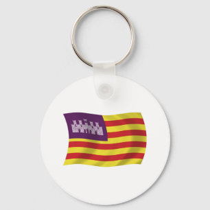 Llavero de la bandera de las Islas Baleares
