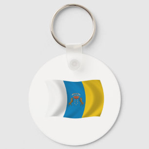 Llavero de la Bandera de las Islas Canarias