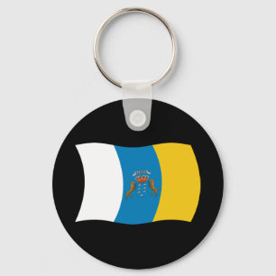 Llavero de la Bandera de las Islas Canarias