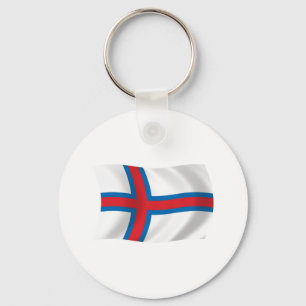 Llavero de la bandera de las Islas Feroe