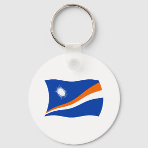 Llavero de la bandera de las Islas Marshall