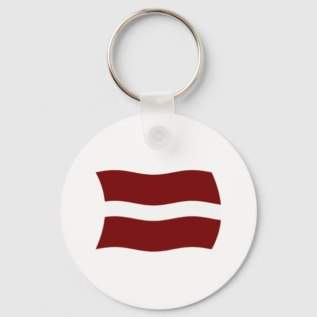 Llavero de la bandera de Letonia (Anverso)