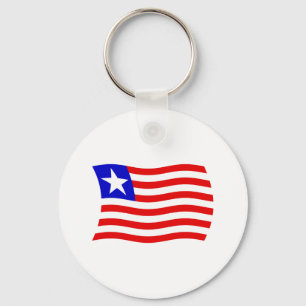 Llavero de la bandera de Liberia