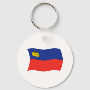 Llavero de la bandera de Liechtenstein