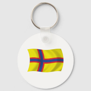 Llavero de la bandera de los finlandeses de Ingria