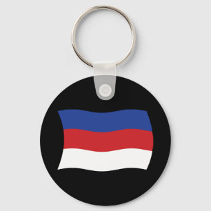 Llavero de la bandera de los sorbios