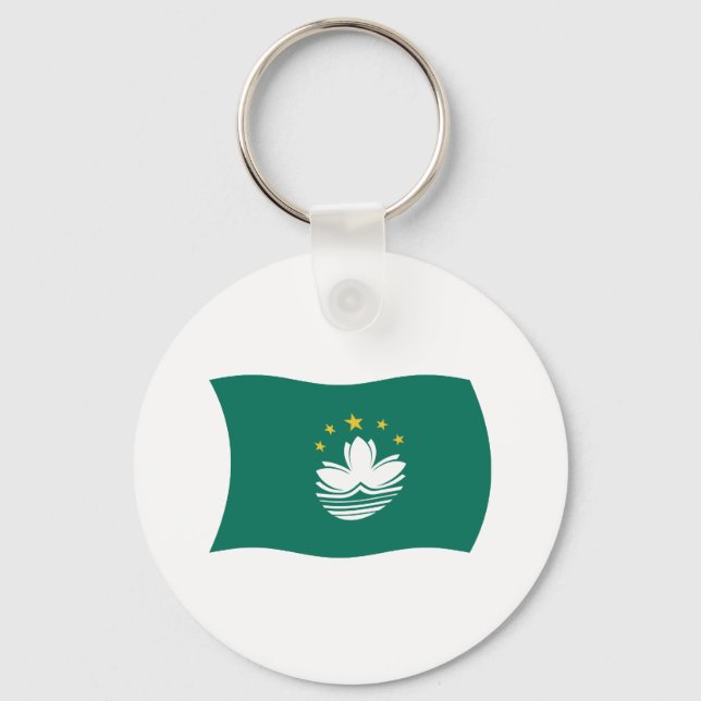 Llavero de la bandera de Macao (Anverso)