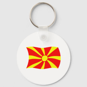 Llavero de la bandera de Macedonia