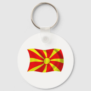 Llavero de la bandera de Macedonia