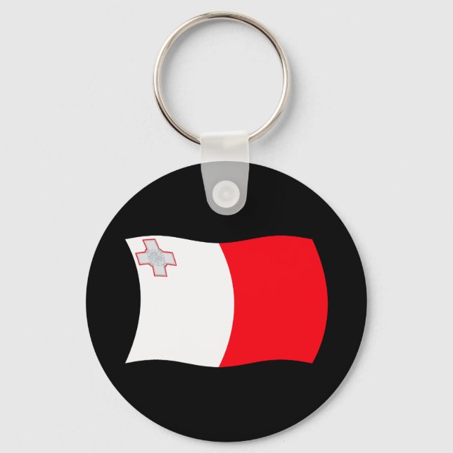 Llavero de la bandera de Malta (Anverso)