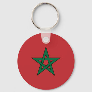 Llavero de la bandera de Marruecos
