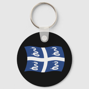 Llavero de la bandera de Martinica