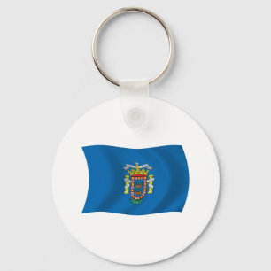 Llavero de la bandera de Melilla