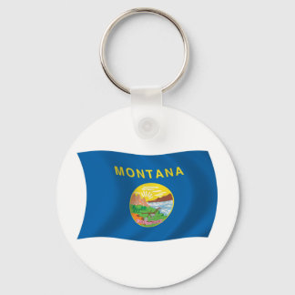 Llavero de la bandera de Montana