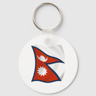 Llavero de la Bandera de Nepal