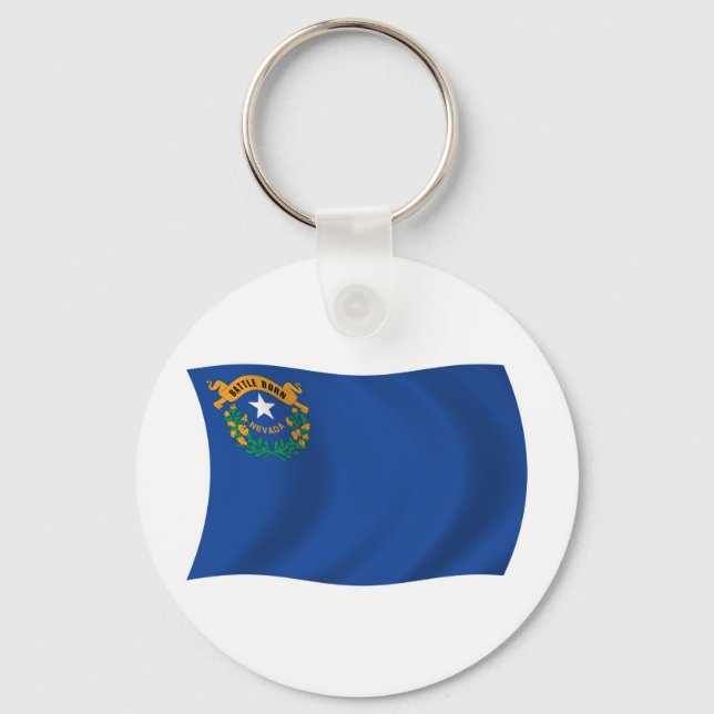 Llavero de la bandera de Nevada (Anverso)
