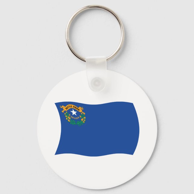 Llavero de la bandera de Nevada (Anverso)