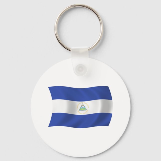 Llavero de la Bandera de Nicaragua (Anverso)