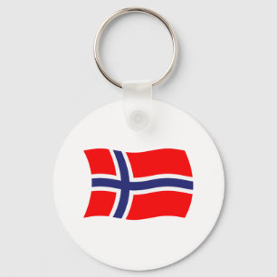 Llavero de la bandera de Noruega