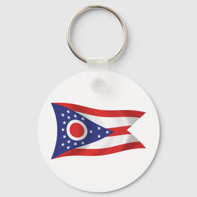 Llavero de la bandera de Ohio (Anverso)