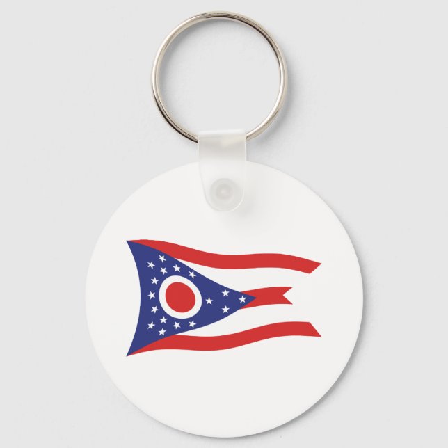 Llavero de la bandera de Ohio (Anverso)