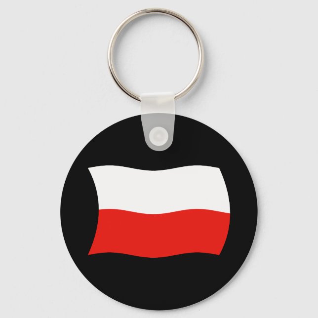 Llavero de la bandera de Polonia (Anverso)