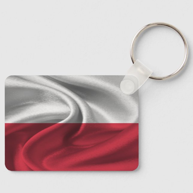 Llavero de la bandera de Polonia (Anverso)