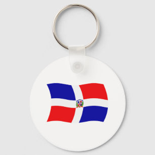Llavero de la bandera de República Dominicana