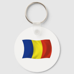 Llavero de la bandera de Rumania