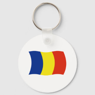 Llavero de la bandera de Rumania