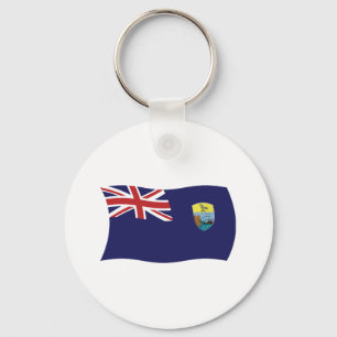 Llavero de la bandera de Santa Elena