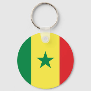 Llavero de la bandera de Senegal
