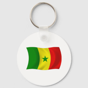 Llavero de la bandera de Senegal