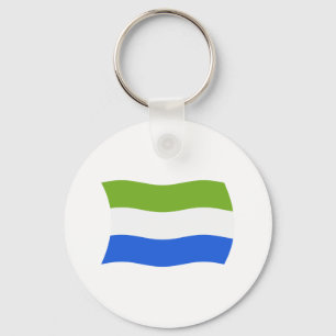 Llavero de la bandera de Sierra Leona