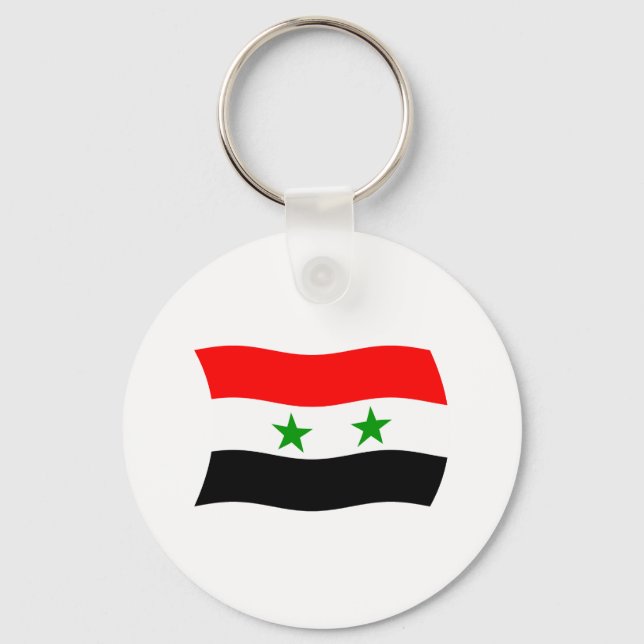 Llavero de la bandera de Siria (Anverso)